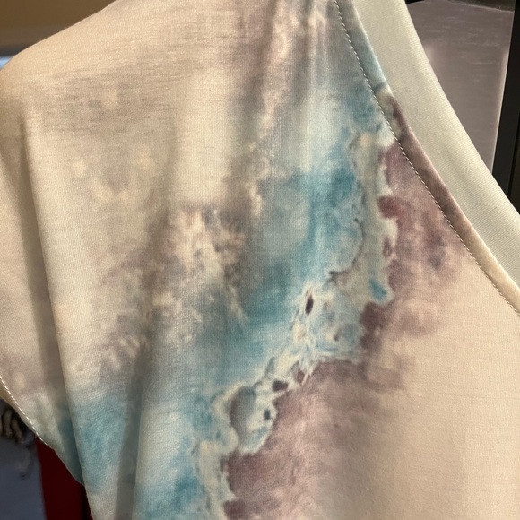 Boutique Abstract Ocean Print Dress | NEW | Soft Stretch | S & XL 🌊 - Picture 4 of 6